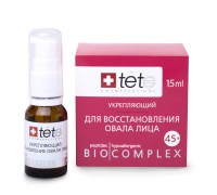 Биокомплекс укрепляющий для восстановления овала лица 45+TETe Biocomplex 45+ 15 ml