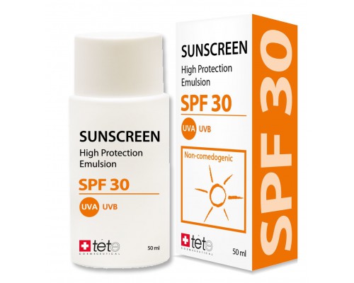 Солнцезащитный флюид SPF30 TETe SUNSCREEN SPF30, 50 ml