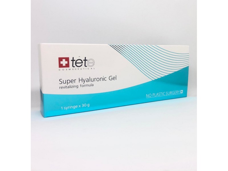 Tete Super Hyaluronic Gel  Универсальный гель для кожи лица, шеи и век, 30 мл.
