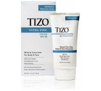TIZO ULTRA Zinc SPF 40 Tinted Крем солнцезащитный для лица и тела, 100 мл