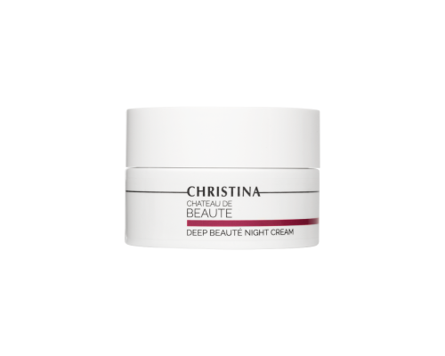 Christina Chateau de Beaute Deep Beaute Night Cream Интенсивный обновляющий ночной крем для лица и шеи 50 мл.