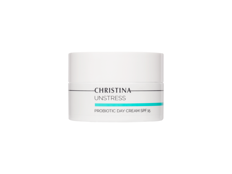  Christina Unstress Probiotic Day Cream Дневной крем с пробиотическим действием SPF 15 50 мл.   Применение