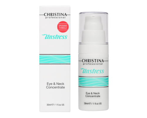 Christina Unstress Eye & Neck Concentrate Концентрат для кожи вокруг глаз и шеи 30 мл.