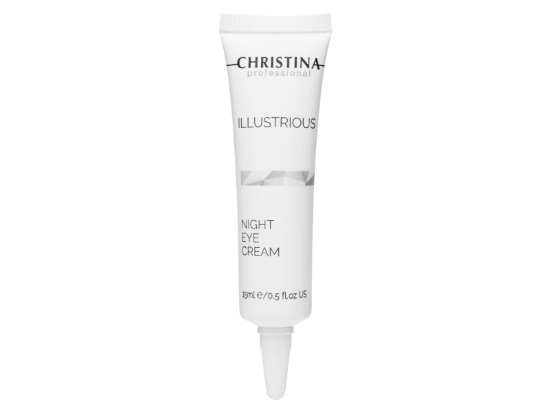  Christina Illustrious Night Eye Cream Омолаживающий ночной крем для кожи вокруг глаз 15 мл.   Применение