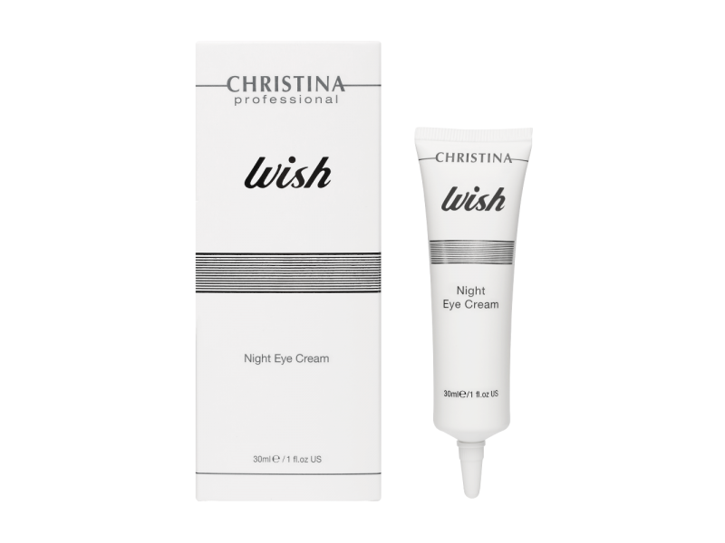  Christina Wish Night Eye Cream Ночной крем для кожи вокруг глаз 30 мл.   Применение