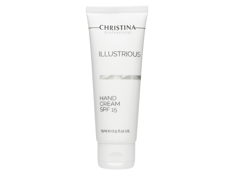  Christina Illustrious Hand Cream Защитный крем для рук SPF15 75 мл.   Применение
