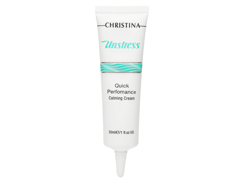  Christina Unstress Quick Performance Calming Cream Успокаивающий крем быстрого действия 30 мл.   Применение