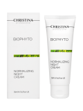  Christina Bio Phyto Normalizing Night Cream Нормализующий ночной крем для лица 75 мл.  Применение