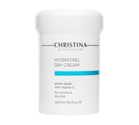 Christina Hydrating Day Cream Green Apple + Vitamin E for normal and dry skin Увлажняющий дневной крем с витамином Е для нормальной и сухой кожи «Зеленое яблоко» 250 мл 
