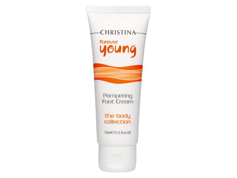  Christina Forever Young Pampering Foot Cream Смягчающий крем для ног 75 мл.   Применение