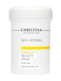  Christina Sea Herbal Beauty Mask Vanilla for dry skin Маска красоты на основе морских трав для сухой кожи «Ваниль» 250 мл.   Применение