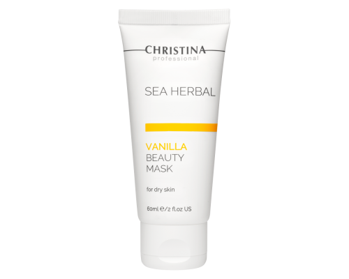 Christina Sea Herbal Beauty Mask Vanilla for dry skin Маска красоты на основе морских трав для сухой кожи «Ваниль» 60 мл. 