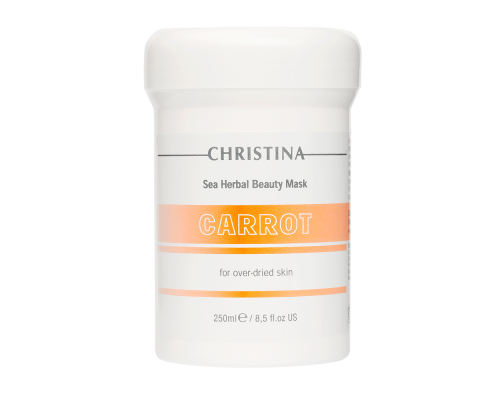 Christina Sea Herbal Beauty Mask Carrot for over-dried skin Маска красоты на основе морских трав для пересушенной кожи «Морковь» 250 мл. 