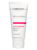  Christina Sea Herbal Beauty Mask Strawberry for normal skin Маска красоты на основе морских трав для нормальной кожи «Клубника» 60 мл.   Применение