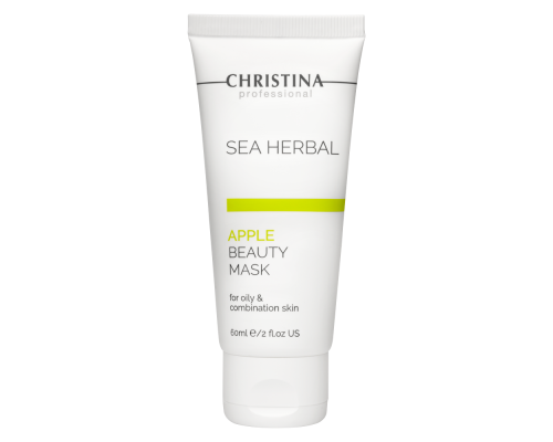Christina Sea Herbal Beauty Mask Apple for oily and combination skin Маска красоты для жирной и комбинированной кожи «Яблоко» 60 мл. 